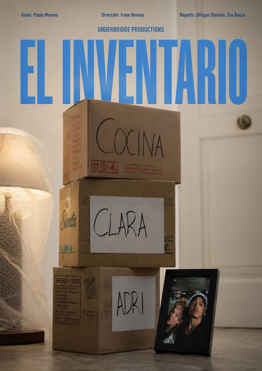 Cartel del cortometraje El Inventario